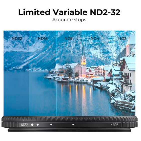 K&F Concept 105mm Variable ND2-32 VND Filter Nano-Xcel Series KF01.2323V1 - 7